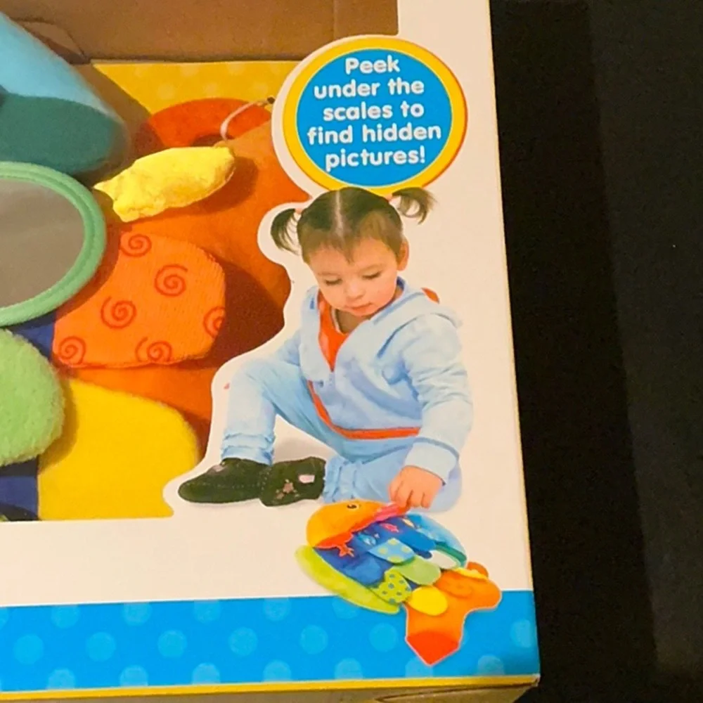 Melissa & Doug Orange and Red Learning Fish Toy